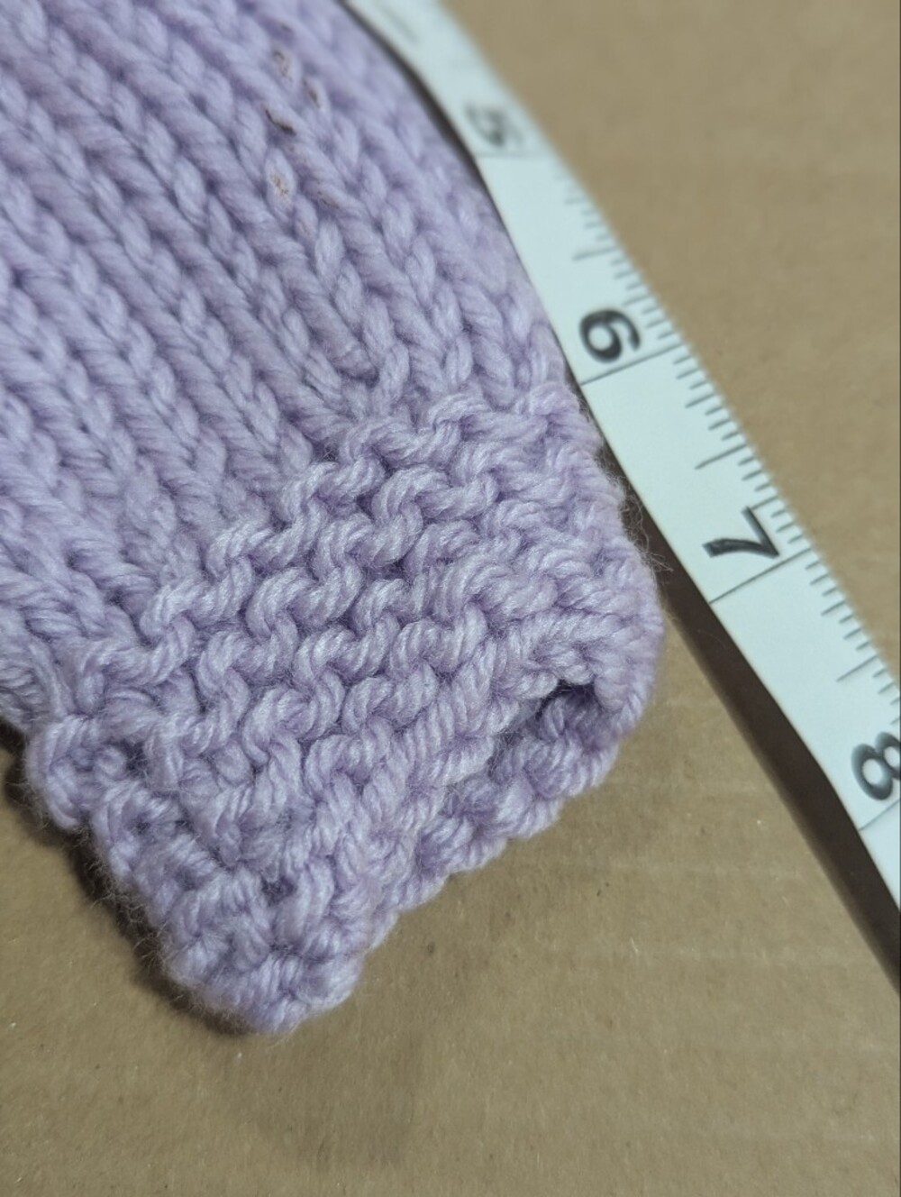 Handmade Purple White Accent Handmade Crochet Baby Girl Cardigan Sweater *6-12mo - Picture 11 of 11